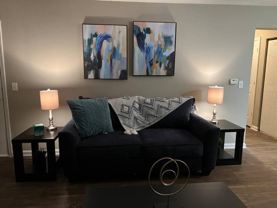 Greensboro Apartment | Queen bed+sofabed Streaming gym extended stay 5-15 minutes hospital/entertainment/downtown/airports