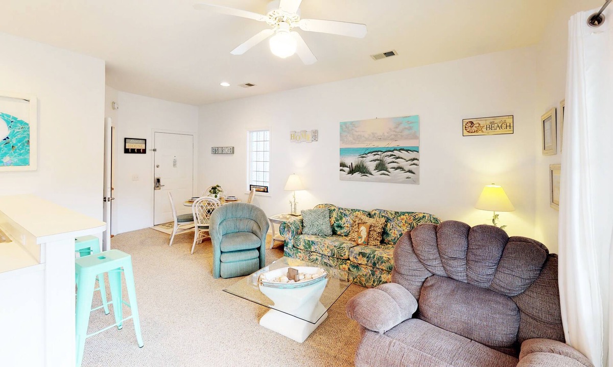 Sea Trail Condo | Quiet 2BR Golf Villa in Sunset Beach -Located close to Activity Center. (RP3209)