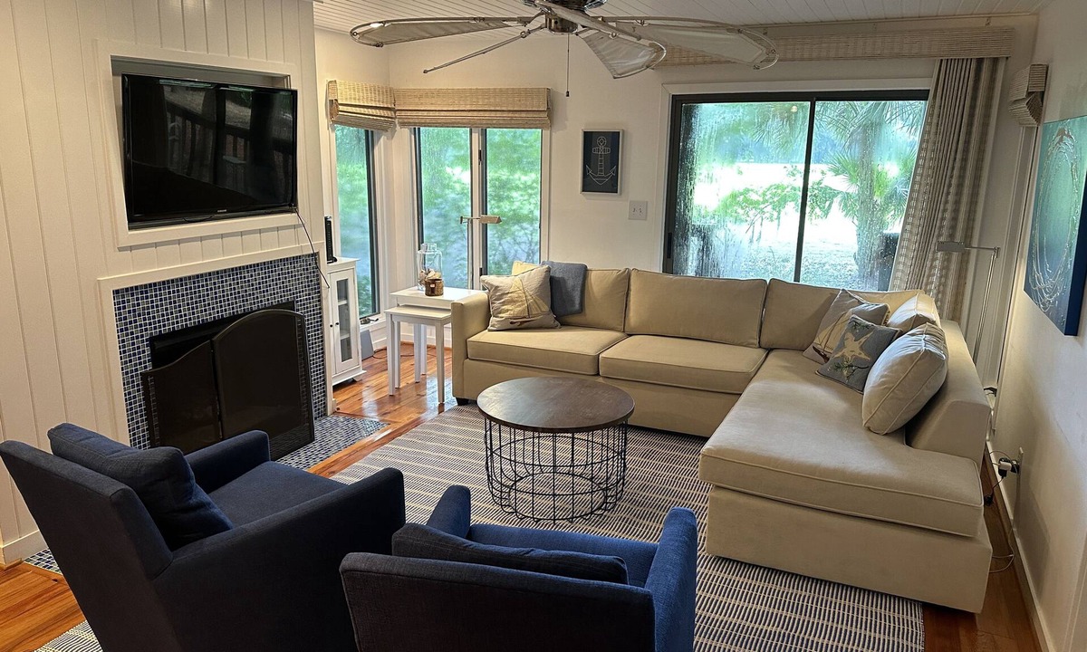 Kiawah Island Villa | Renovated Park Side Villa - convenient 1st floor