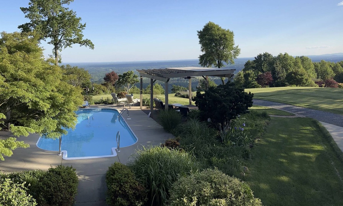 Taylorsville Cottage | Ridgetop Oasis! Cottage/pool perched above valley. Stunning views, gardens, more