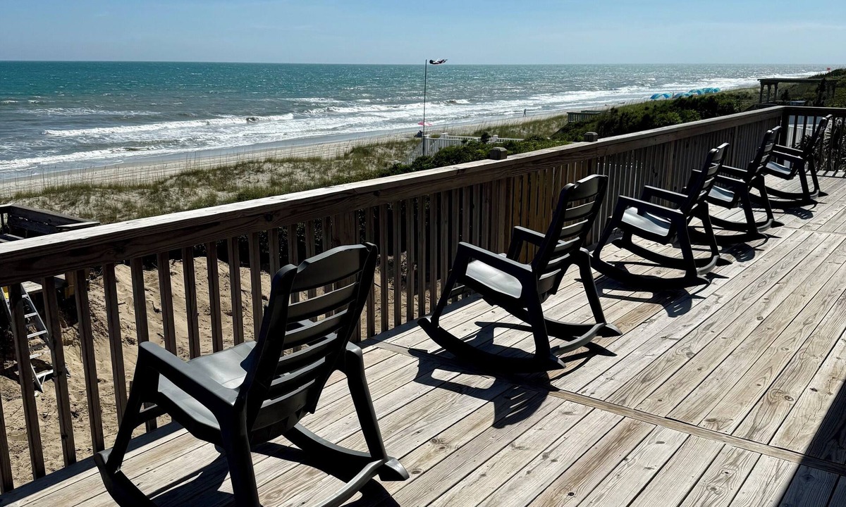 Indian Beach House | Salty Haven - Endless Views- Private Beachfront House & Pool- 7 Bedroom + 5 Bath