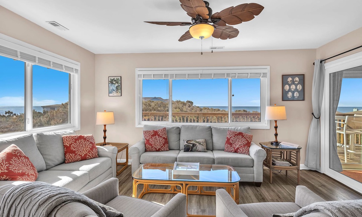 Caswell Beach Condo | Sea-Nic View: Beachwalk condo in Caswell Beach with a community seasonal pool an