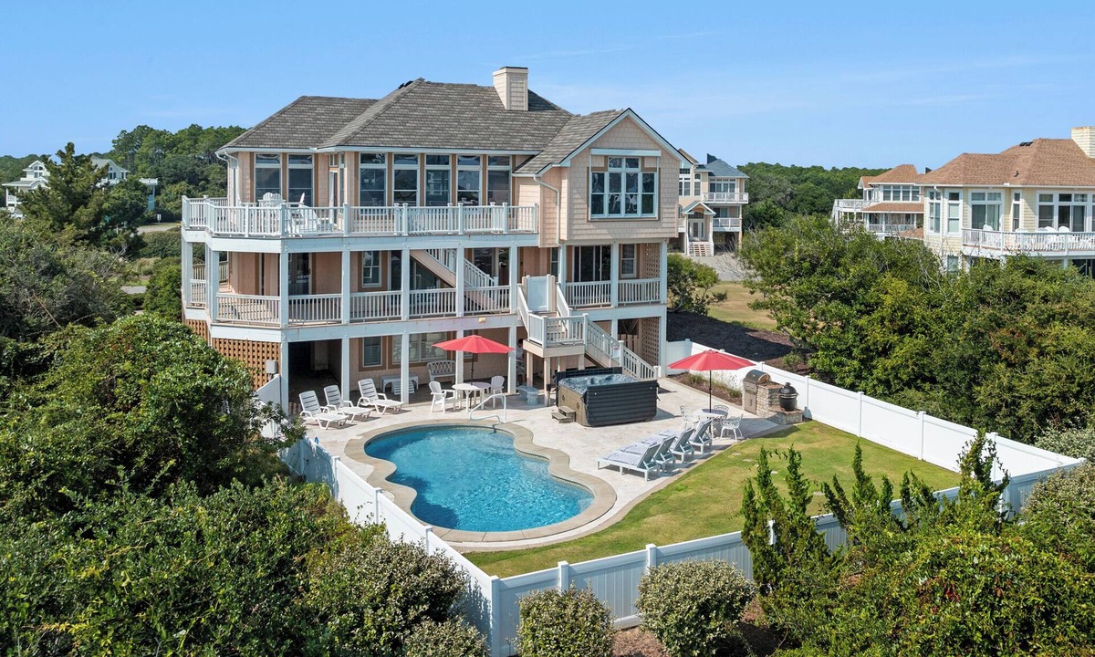 Pine Island House | Sea Spot: Saltwater Pool, Hot Tub, Beach Club Access