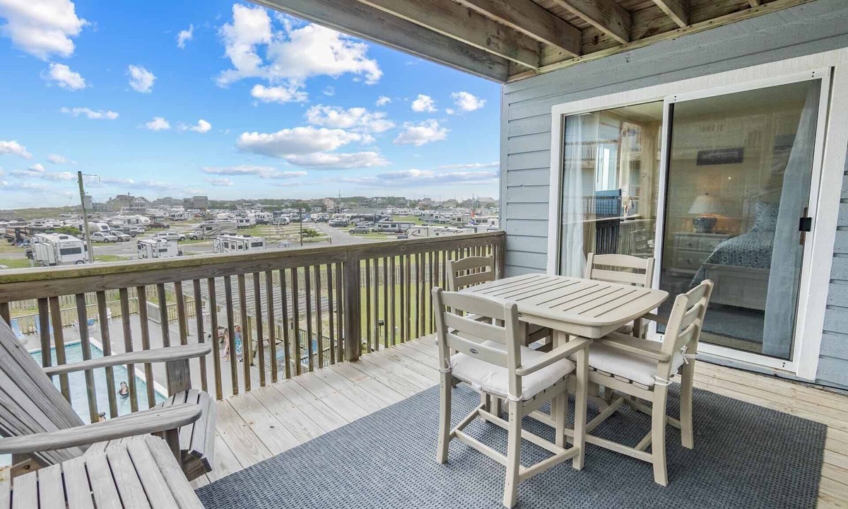 Rodanthe Condo | Semi-Oceanfront Condo w/Private Balcony, Resort Pool, Elevator, Beach Boardwalk