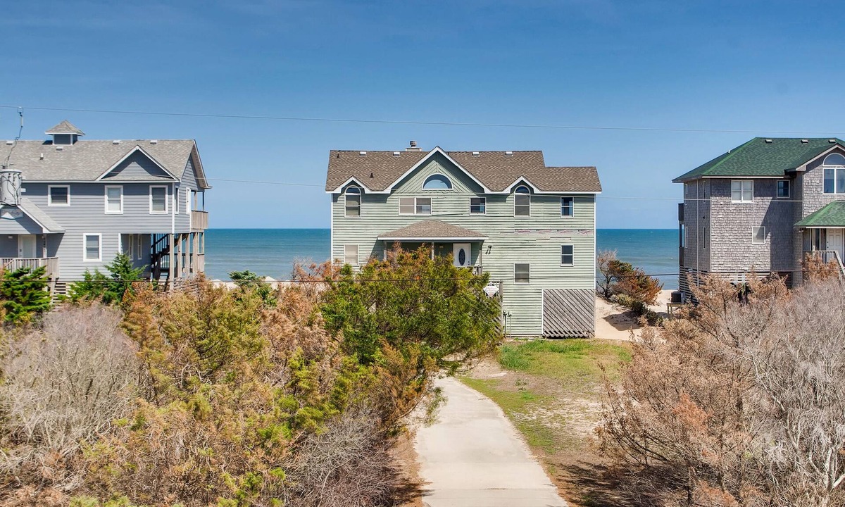 Avon House | Semi-Oceanfront Home w/Pool, Hot Tub, Elevator, Game Room, Home Theater