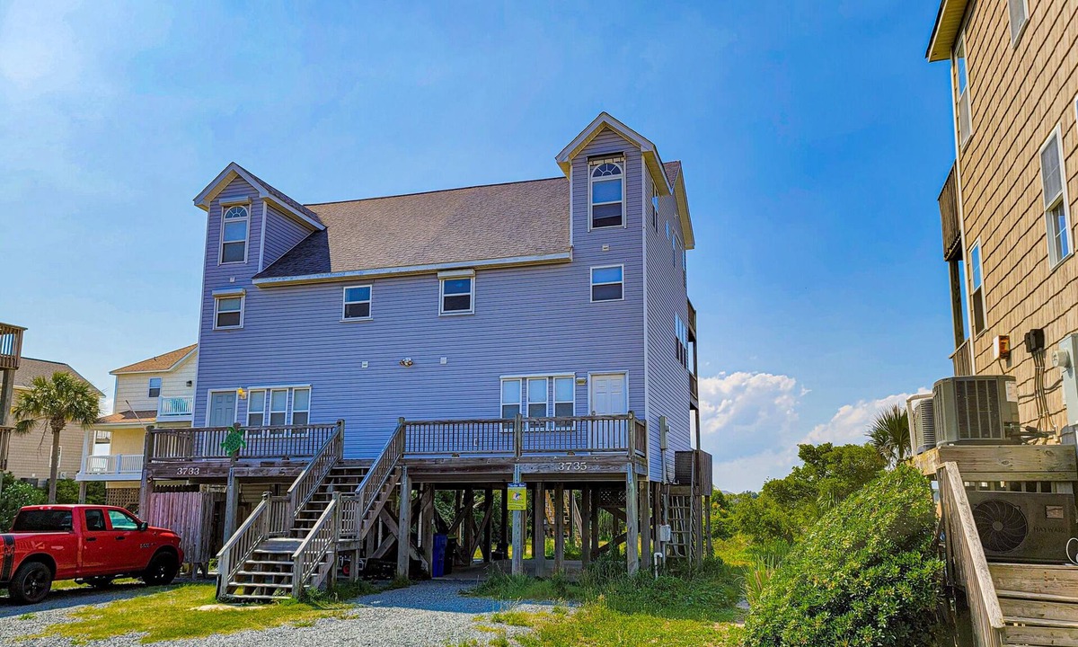 North Topsail Beach House | Sounds Like Fun - Relax Soundside with Your Pet!