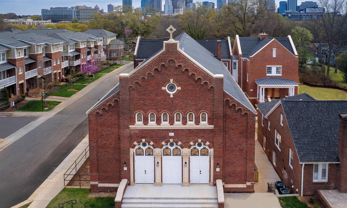 Wesley Heights House | Stylish 2BR Condo in Newly Restored Church