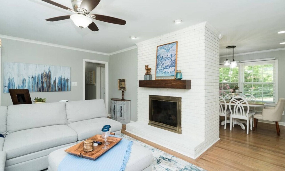 Cary House | Stylish Ranch- less than a mile from downtown Cary