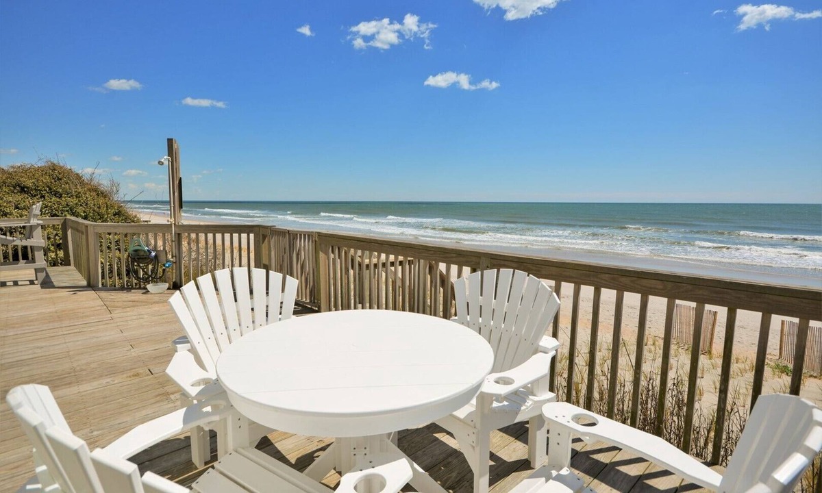 Surf City House | "Sunny Dayz" Dog Friendly OCEANFRONT Home - Topsail Island, NC