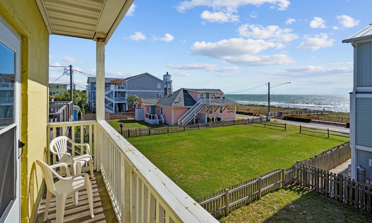 Kure Beach Condo | "Sunseeker Inn" suite 4