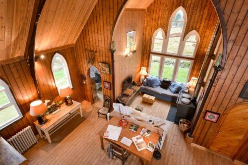 Aberfeldy House | The Tabernacle, Design-led Converted Chapel with Hot Tub, Highland Perthshire