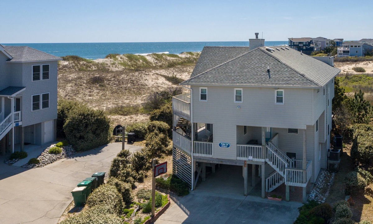 Ocean Sands House | Time To Coast: Semi-Oceanfront, Hot Tub, Ocean Views