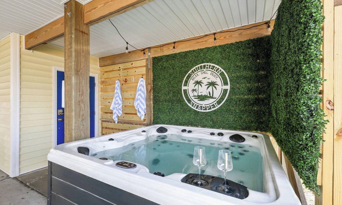 Wilmington Beach House | Ultimate Beach Escape: 4BR, Hot Tub Oasis 3 Min Walk To Beach