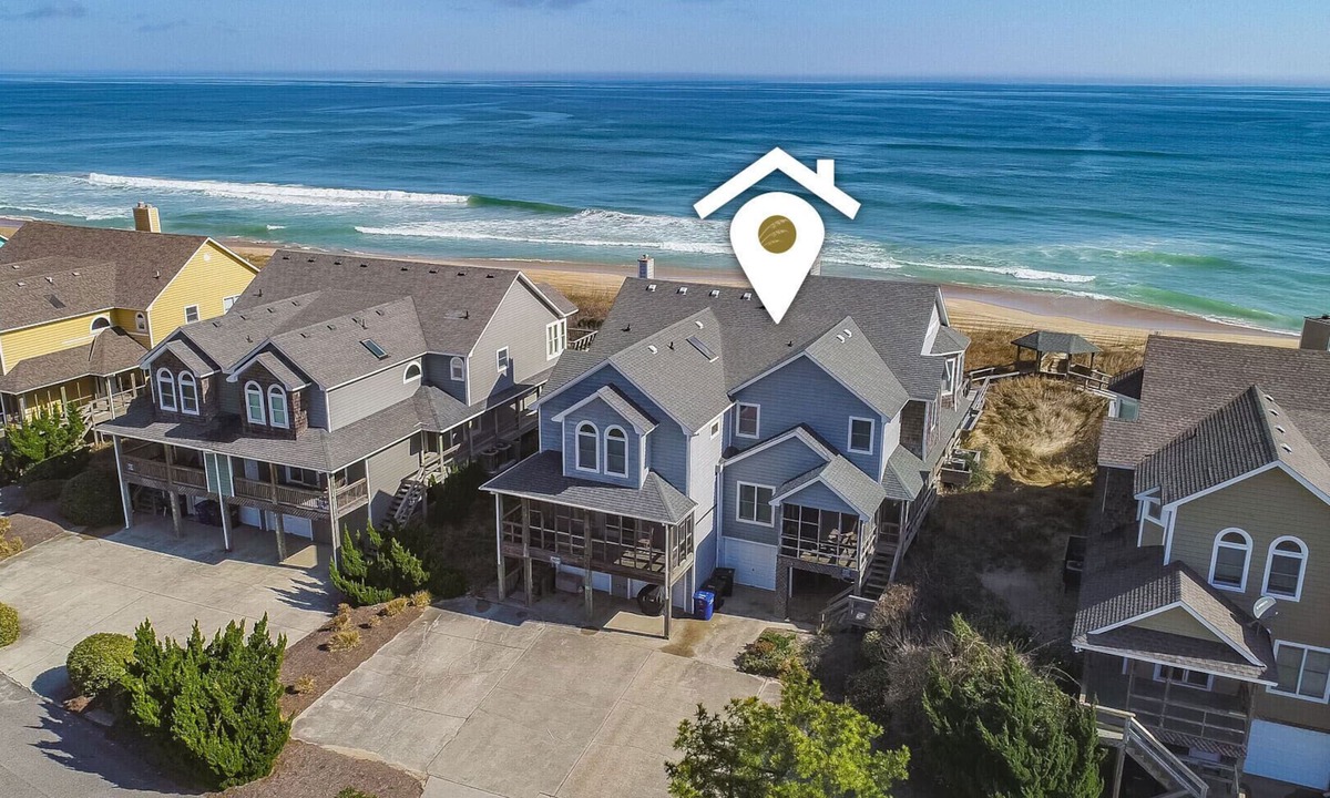 Nags Head House | Unparalleled ocean views at this Nags Head townhome!