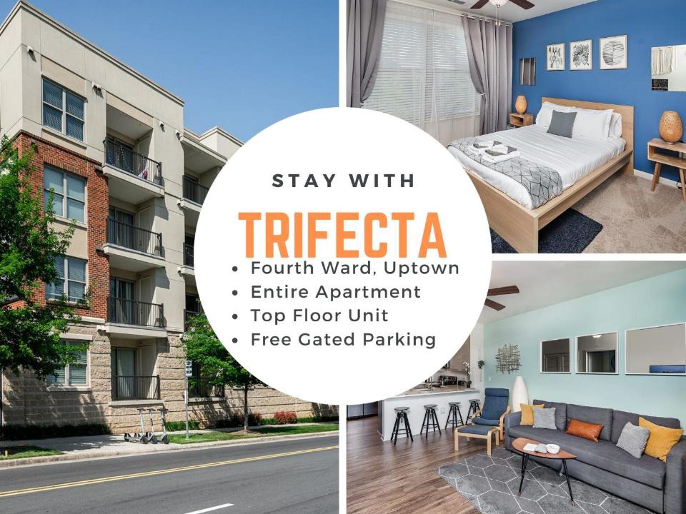 Third Ward Apartment | Uptown 4th Ward Luxury Apt Year-Round Pool