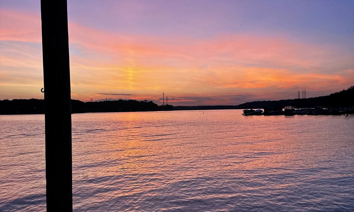 Steele Creek Cottage | Waterfront Cottage, Fiery Sunsets