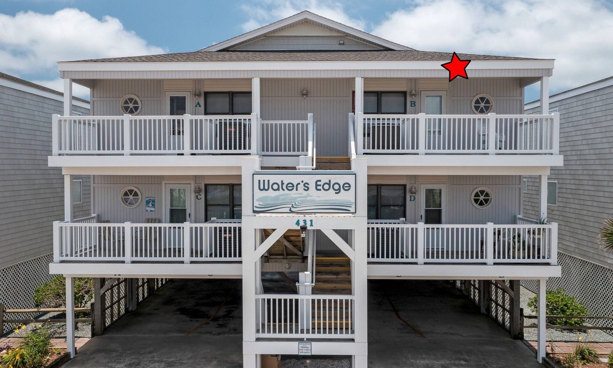 Holden Beach Condo | "Waters Edge 431-B" - Oceanfront Condo w/Community Pool, 2 Bedrooms/2 Bathrooms