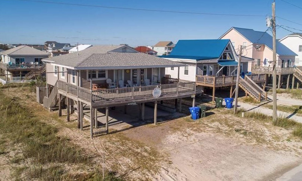 Surf City Cottage | Welcome to The Great Escape, a charming second-row beach house designed for comfort, convenience, and coastal charm.