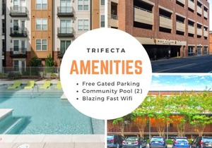 2BR Hip Downtown Apt + Apple TV + Wifi + Gym