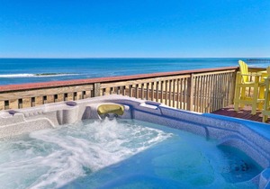 7041 Toes in the Sand Oceanfront Dog Friendly Hot Tub