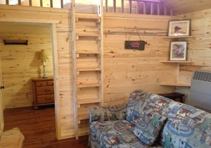 Buck Hill Tiny Home Cabin #3 Mountain & Pond Views