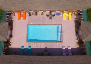 Cabana II: Perfect getaway for two that offers a shared pool