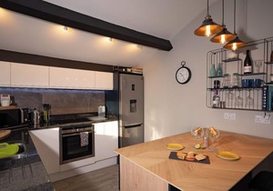 Contemporary Home with Sky Glass by LetMeStay