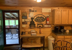 Cozy Little Cabin Located Along The Banks Of A Beautiful Trout Stream