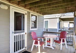 Discover a hidden treasure at this unique, comfortable cabana Foolish Endeavor II!