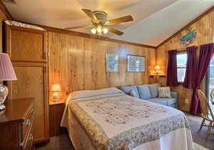 Discover a hidden treasure at this unique, comfortable cabana Foolish Endeavor II!