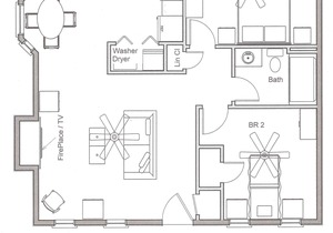 Entire tidy and cozy 2/1 home in prime location