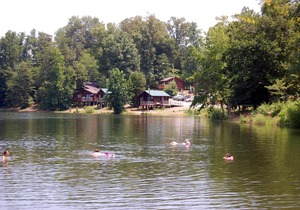 Forest Lake Camping Resort Lakefront Cabin 1