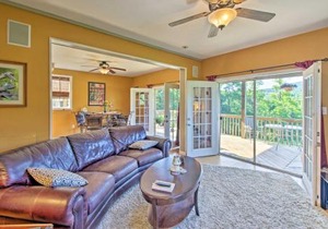 Hendersonville Retreat with Sugarloaf Mountain Views