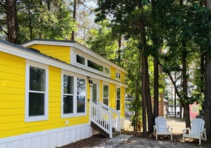 Lakefront Property Two Bedroom Tiny Home #33 at Long Cove Resort by RedAwning