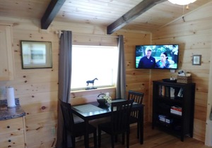 Moore Rd. Cabin # 3 approx. 1 mile from Tryon International Equestrian Center