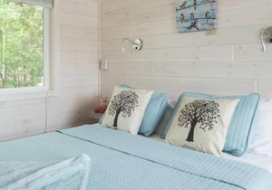 New Waterfront Cabin on the Large Sundeck #23 cabin
