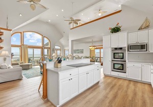 Oceanfront Hatteras Hideaway w/ Elevator, Pool, Hot Tub, Game Room, Dog-Friendly