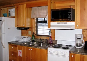 Real Logs-1BR, queen bed & futon-sleeps 4. Riverside w/Hot Tub