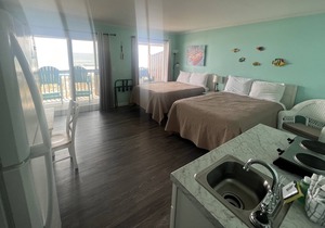 Room #304 Mini Efficiency 2 Double Beds Pets Yes