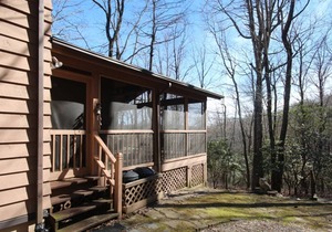 Rustic A-Frame with Wood Stove