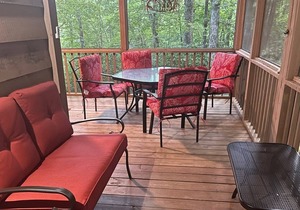 Rustic A-Frame with Wood Stove