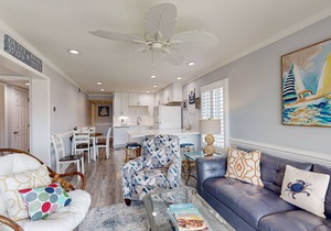 Second-Floor, Ocean View Condo with WiFi & Shared Pools/Hot Tub/Putt-Putt