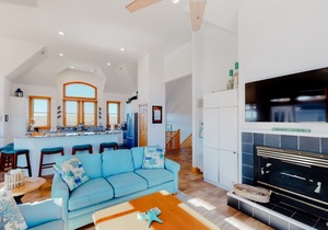 Semi-Oceanfront Home In Corolla w/Heated Pool & Hot Tub