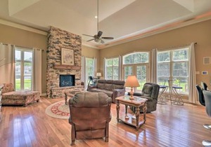 Spacious Trenton Home with Pond on 20 Acres!