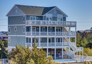 Spittin' Kitty - Rare 7 Bedroom Soundside Home in Salvo
