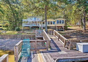 Waterfront Home on Badin Lake w/ Large Deck!