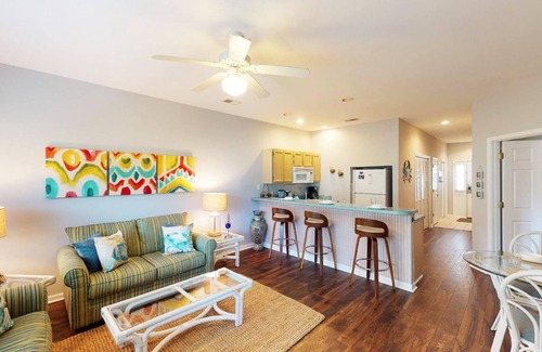Sea Trail Condo | 1st Floor 2 BR Villa - Beautiful Views - (CV24B)