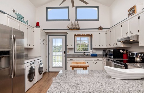 Long Beach House | 200 Steps To Somewhere: Dog-friendly Home with Private Pool Between Beach and Da