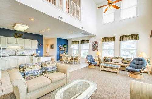 Holden Beach House | 4 Bd/3+ Ba East side duplex: Gated community; quiet, exclusive, relaxing, family