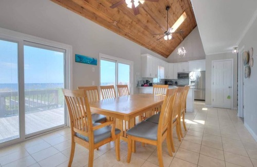 Yaupon Beach House | 5BR/4BA Home - REMODELED, Oceanfront, Close to Pier, Sleeps 10